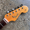 1965 Fender Stratocaster Vintage Electric Guitar Three Tone Sunburst - 8