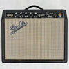 1965 Fender Vibro Champ Amp 1x8" Vintage Guitar Combo Amplifier Black - 1