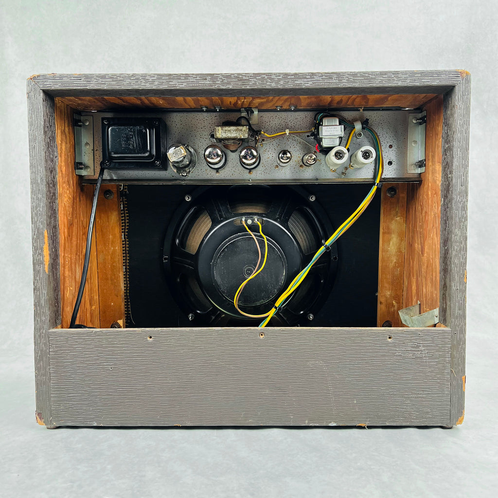 1965 Gibson GA-19RVT Falcon 15-Watt 1x12" Vintage Guitar Combo Tube Amplifier Brown - 10