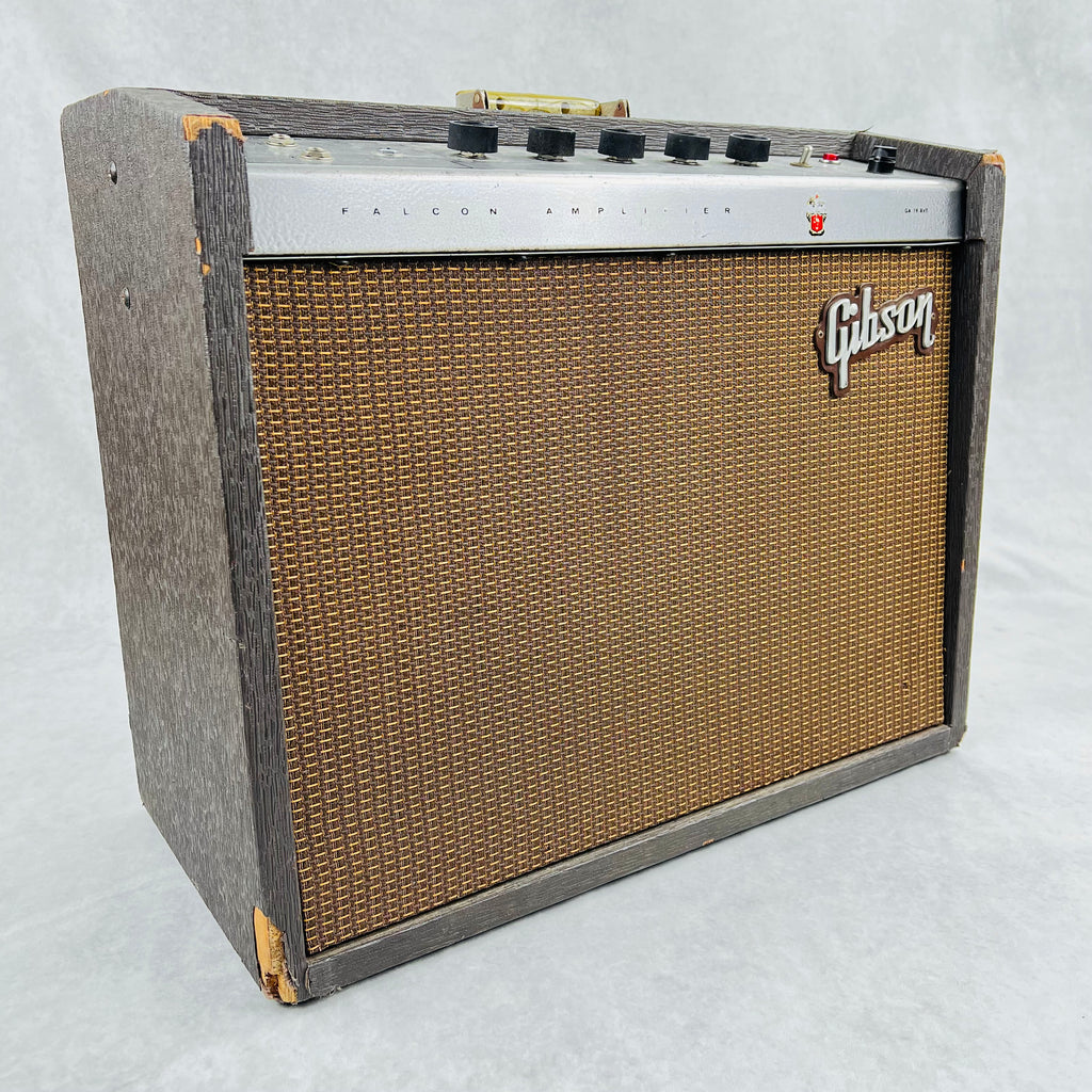 1965 Gibson GA-19RVT Falcon 15-Watt 1x12" Vintage Guitar Combo Tube Amplifier Brown - 19