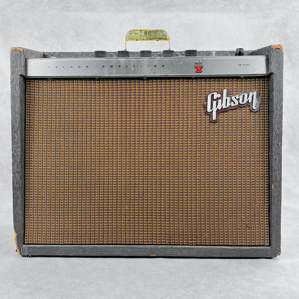 1965 Gibson GA-19RVT Falcon 15-Watt 1x12" Vintage Guitar Combo Tube Amplifier Brown - 1