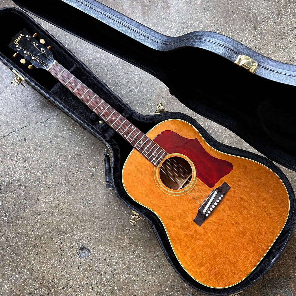 Gibson J-50ADJ Vintage Acoustic Guitar 1965 - Natural w/ LR Baggs Pickup - 25