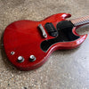 1965 Gibson SG Junior Vintage Electric Guitar Cherry - 10