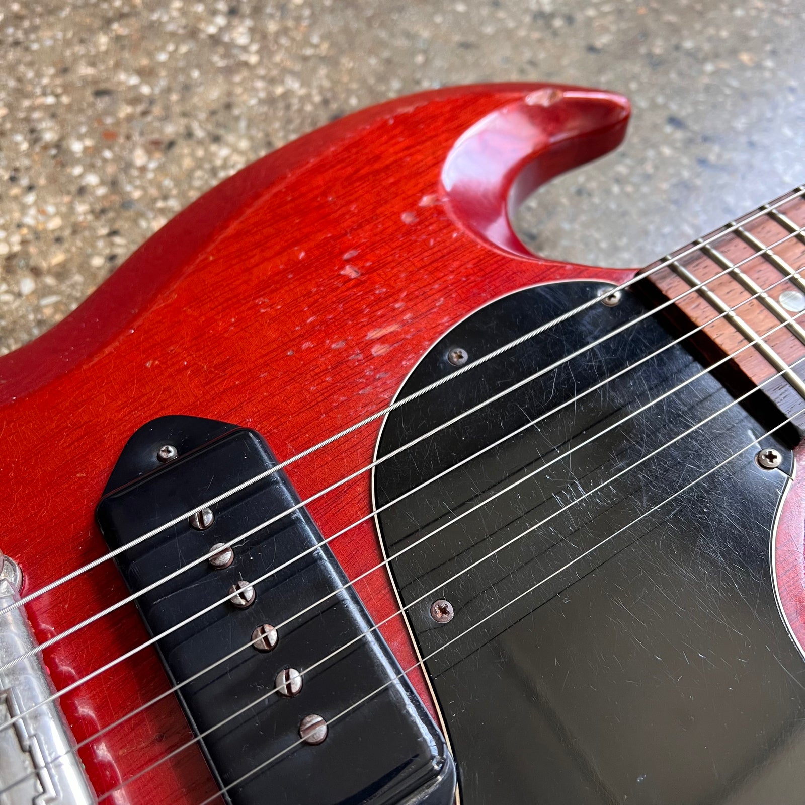 1965 Gibson SG Junior Specs - Cherry | Tone Wolf