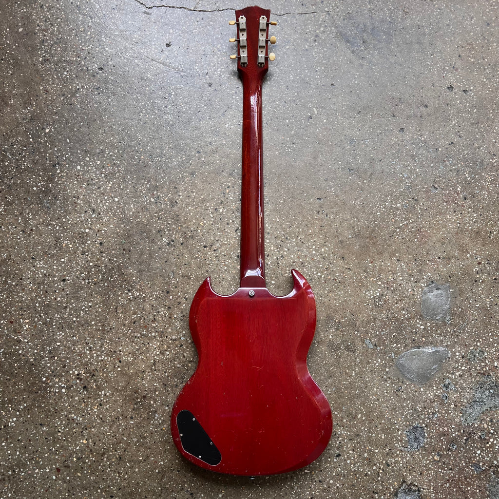 1965 Gibson SG Junior Vintage Electric Guitar Cherry - 16
