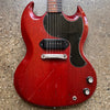 1965 Gibson SG Junior Vintage Electric Guitar Cherry - 1