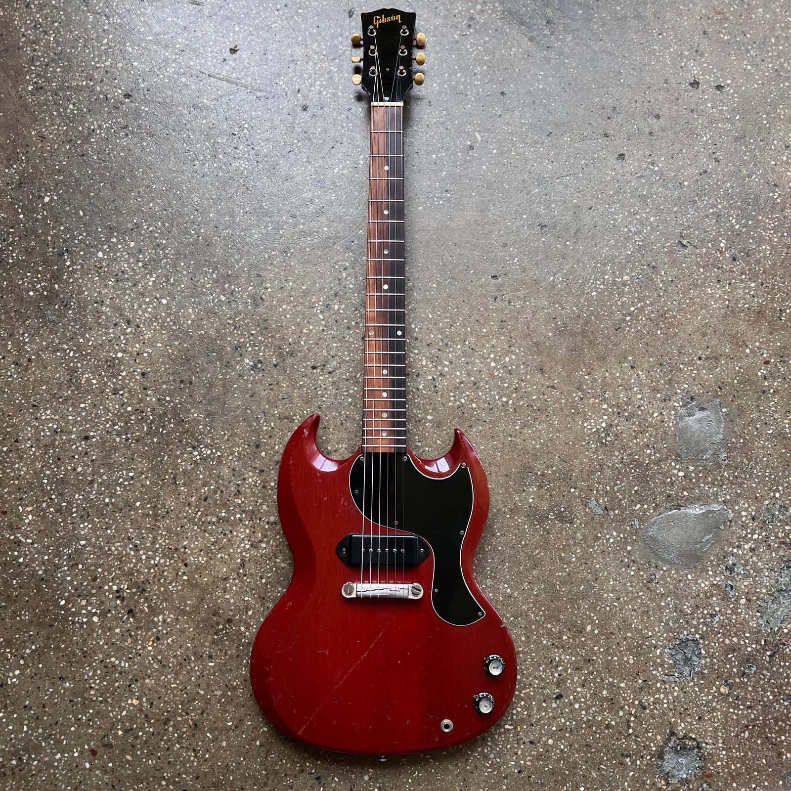 1965 Gibson SG Junior Specs - Cherry | Tone Wolf