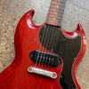 1965 Gibson SG Junior Vintage Electric Guitar Cherry - 3