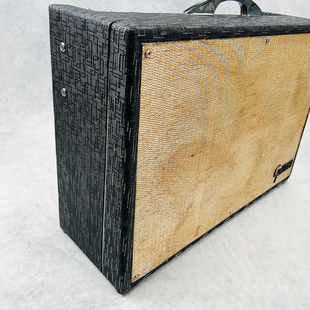 1965 Gretsch 6166 Fury 2x12" 70w Vintage Guitar Combo Amplifier Black - 3
