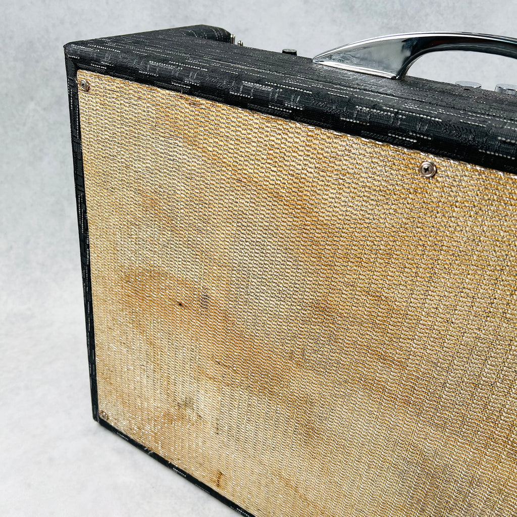 1965 Gretsch 6166 Fury 2x12" 70w Vintage Guitar Combo Amplifier Black - 5