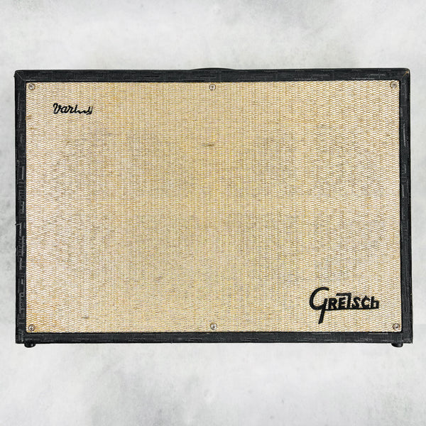 1965 Gretsch 6164 Variety 2x12" 35w Vintage Guitar Combo Amplifier with Tremolo Black - 1