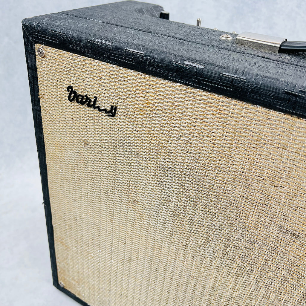 1965 Gretsch 6164 Variety 2x12" 35w Vintage Guitar Combo Amplifier with Tremolo Black - 4