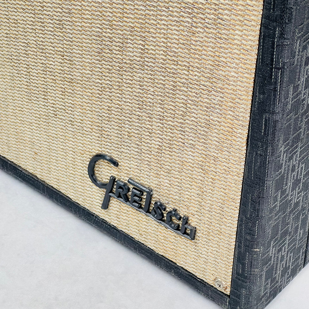 1965 Gretsch 6164 Variety 2x12" 35w Vintage Guitar Combo Amplifier with Tremolo Black - 5