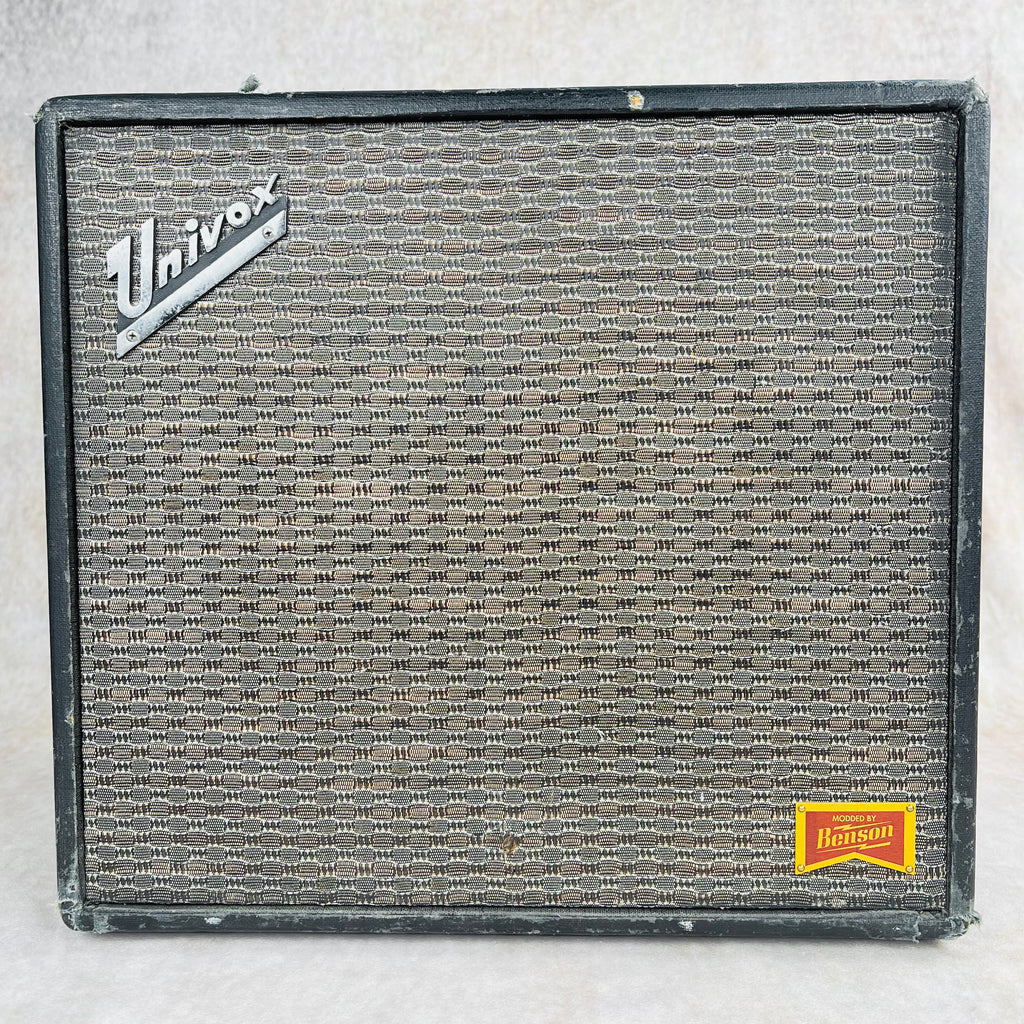 Univox U-45B Modded by Benson 1x12" Combo with Tremolo 1965 - Black - 1