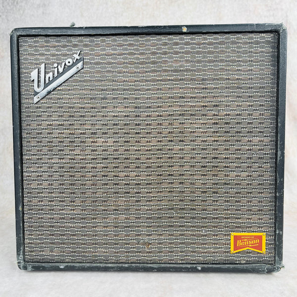 Univox U-45B Modded by Benson 1x12" Combo with Tremolo 1965 - Black - 1