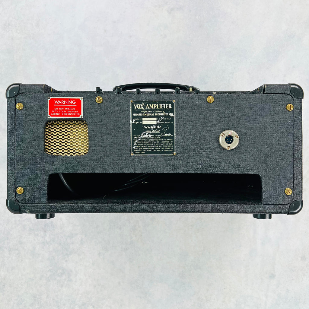 Vox AC50 Vintage Tube Amplifier Head 1965 - Black - 10