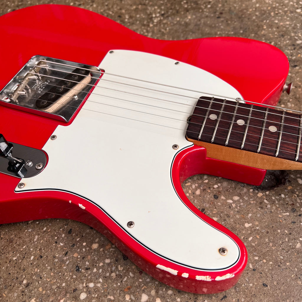 1966 Fender Esquire Vintage Electric Guitar Dakota Red - 10