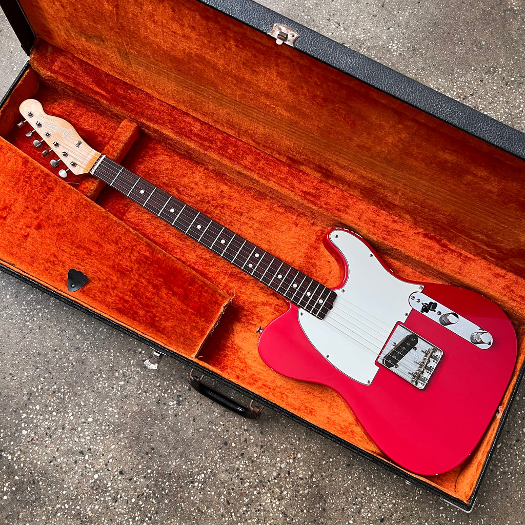 1966 Fender Esquire Vintage Electric Guitar Dakota Red - 27