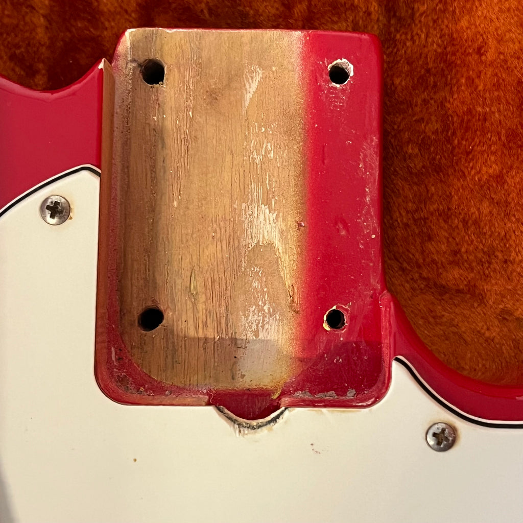 1966 Fender Esquire Vintage Electric Guitar Dakota Red - 13