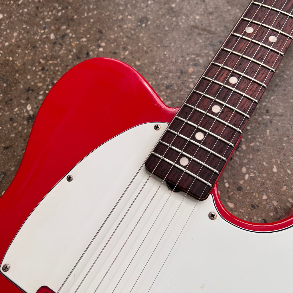 1966 Fender Esquire Vintage Electric Guitar Dakota Red - 3