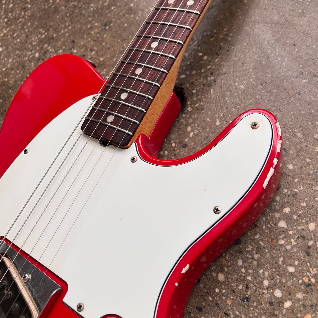 1966 Fender Esquire Vintage Electric Guitar Dakota Red - 6