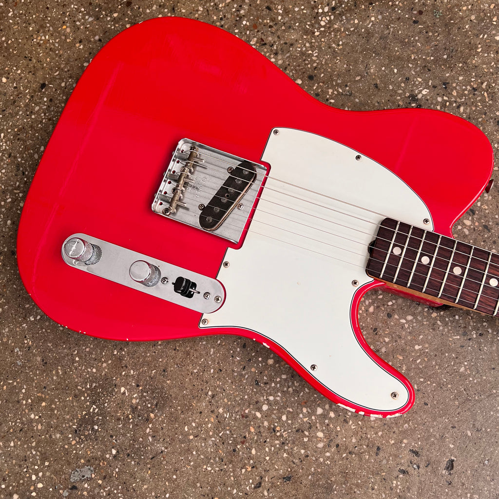 1966 Fender Esquire Vintage Electric Guitar Dakota Red - 7