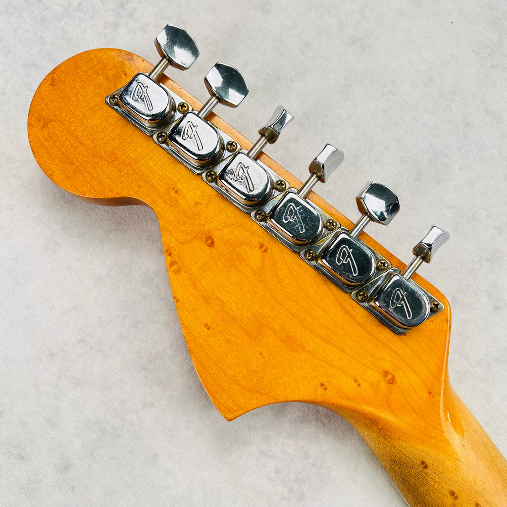 1966 Fender Jaguar Vintage Electric Guitar 3-Tone Sunburst - 18