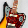 1966 Fender Jaguar Vintage Electric Guitar 3-Tone Sunburst - 3