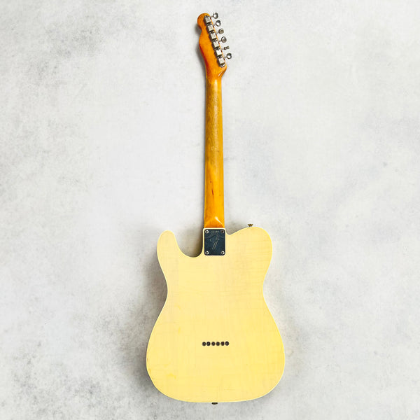 1966 Fender Custom Telecaster Double Bound Vintage Electric Guitar Blonde Refin - 17