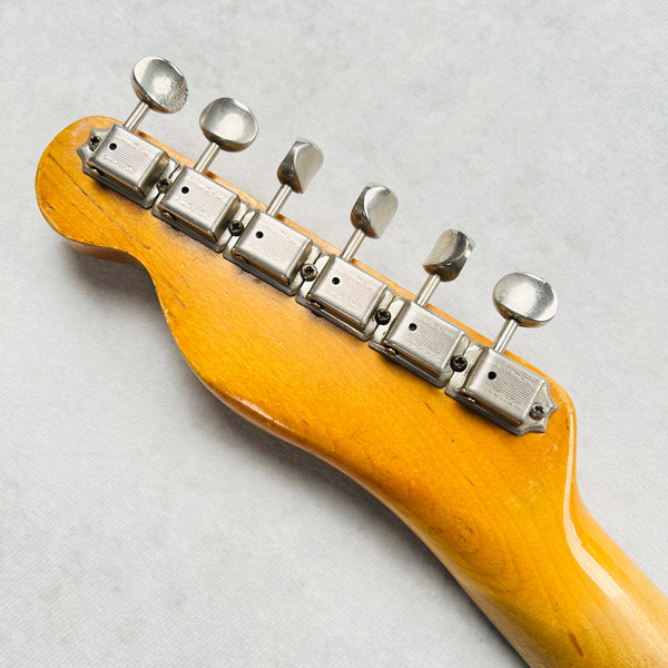 1966 Fender Custom Telecaster Double Bound Vintage Electric Guitar Blonde Refin - 22