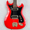 1966 Hagstrom II F-200 Vintage Electric Guitar - Red - 1