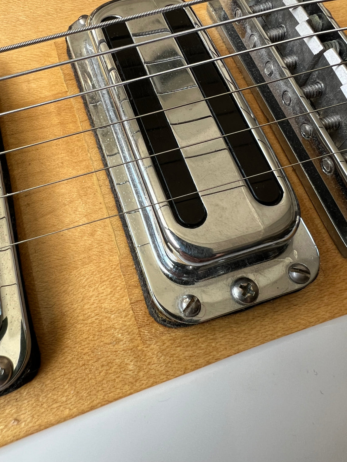 Rickenbacker 375 Left Handed Refin 1967 - Mapleglo | Tone Wolf