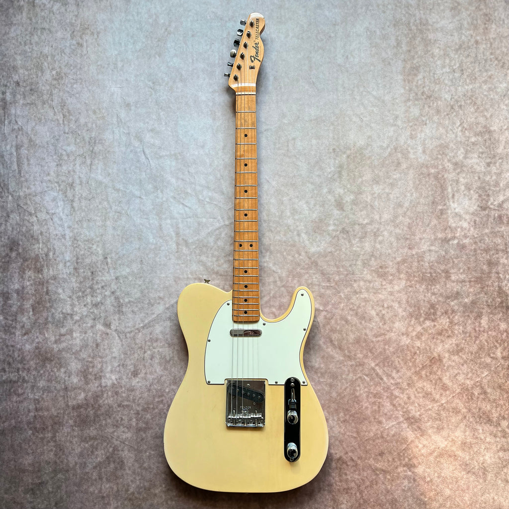 1968 Fender Telecaster Blonde Vintage Electric Guitar Maple Fretboard - 2