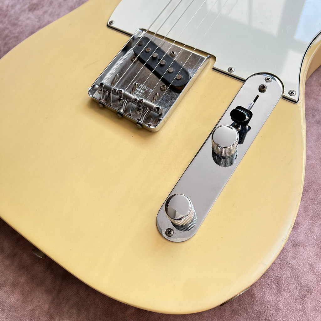 1968 Fender Telecaster Blonde Vintage Electric Guitar Maple Fretboard - 5