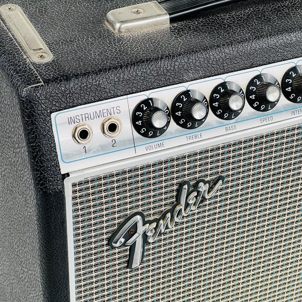 1968 Fender Vibro Champ Amplifier Drip Edge - Black - 3