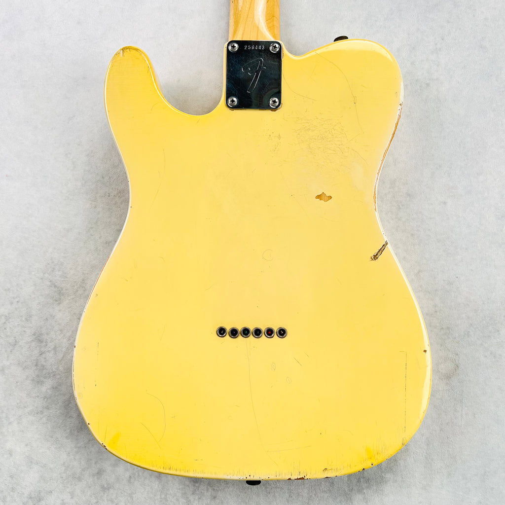 1969 Fender Telecaster Blonde Vintage Electric Guitar - 12