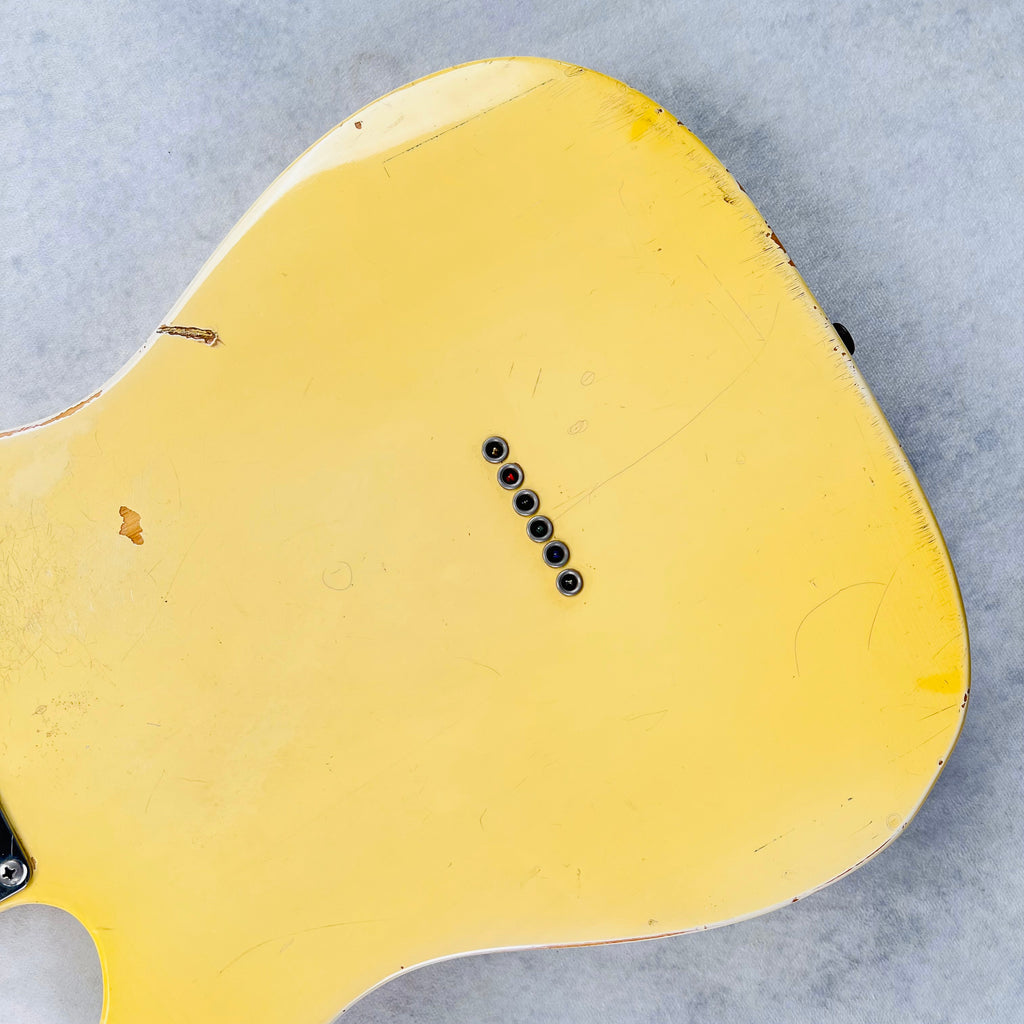 1969 Fender Telecaster Blonde Vintage Electric Guitar - 14