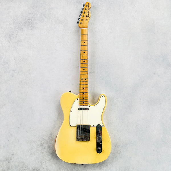 1969 Fender Telecaster Blonde Vintage Electric Guitar - 2