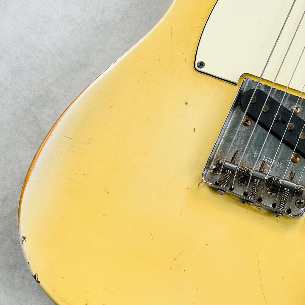 1969 Fender Telecaster Blonde Vintage Electric Guitar - 4