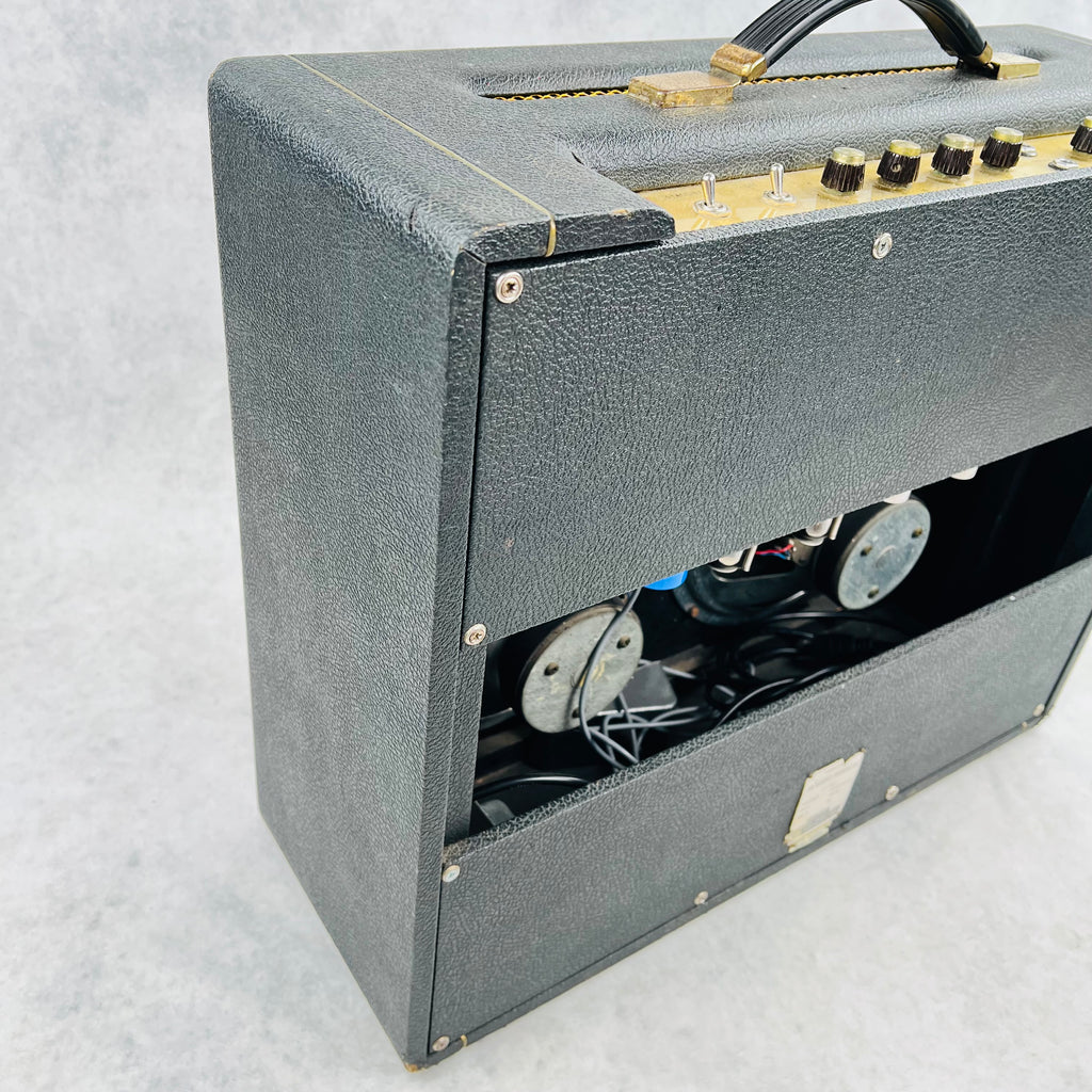 1969 Marshall Popular 1930 2x10" Combo Vintage Guitar Amplifier - Black - 11