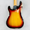 1970 Fender Precision Bass P-Bass Rosewood Fretboard Vintage Bass Guitar - Sunburst - 14