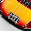 1970 Fender Precision Bass P-Bass Rosewood Fretboard Vintage Bass Guitar - Sunburst - 6