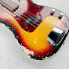 1970 Fender Precision Bass P-Bass Rosewood Fretboard Vintage Bass Guitar - Sunburst - 8