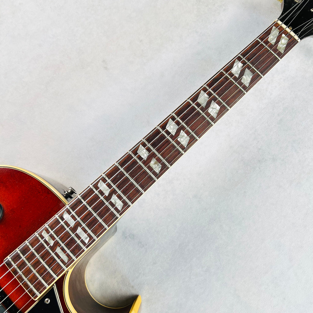 1970 Gibson ES-175D Vintage Hollow Body Electric Guitar Cherry Sunburst - 10