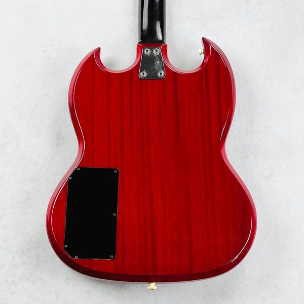 1970s Hofner Model 187 4-String Vintage Electric Bass Guitar - Cherry - 10
