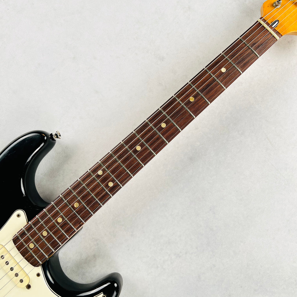 1973 Fender Stratocaster Hardtail Vintage Electric Guitar Rosewood Fingerboard Black Finish - 14