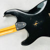 1973 Fender Stratocaster Hardtail Vintage Electric Guitar Rosewood Fingerboard Black Finish - 19