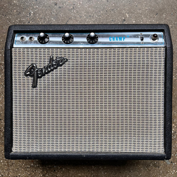 Fender Champ 6-Watt 1x8" Guitar Combo 1974 - Silverface - 1