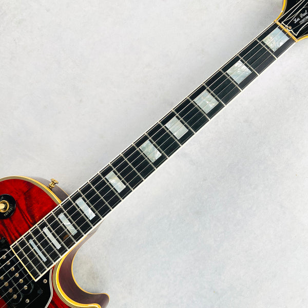 Gibson Les Paul Custom Flame Top 1974 - Cherry - 12