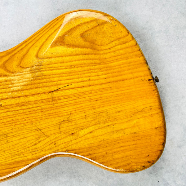 1975 Fender Jazz Bass Ash Body Natural Vintage Bass Guitar - 16